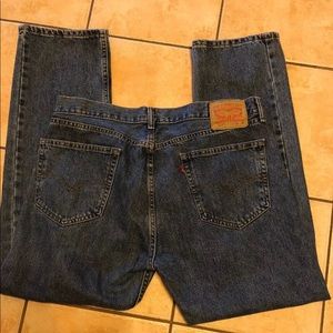 Levis 505 36x30 Mens Denim Jeans EUC Levi Strauss